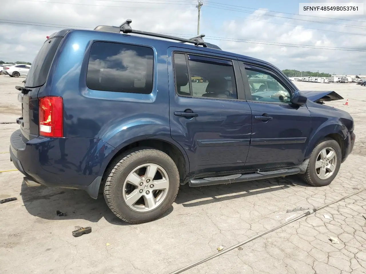 2009 Honda Pilot Exl VIN: 5FNYF48549B053761 Lot: 57046975