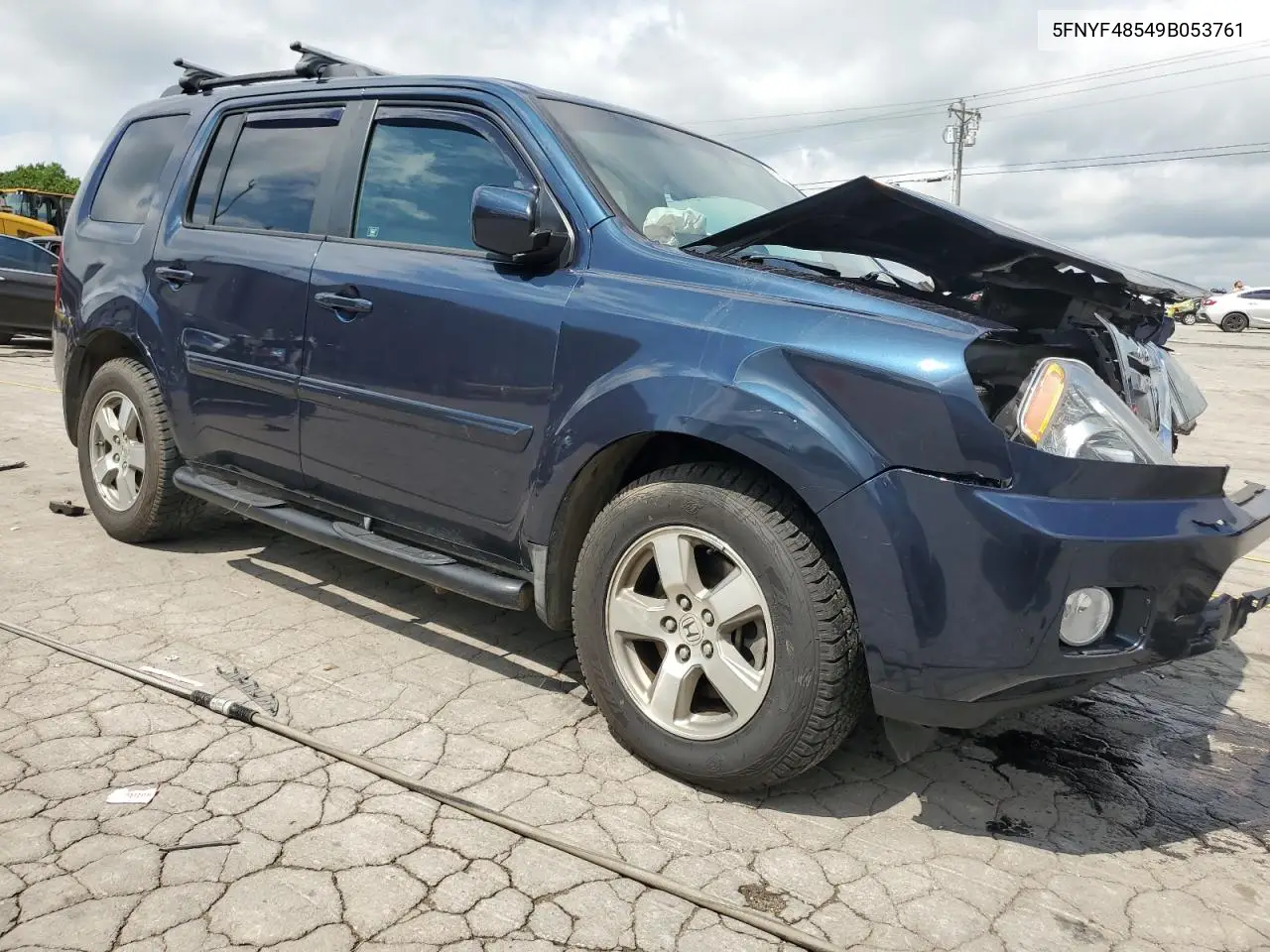 2009 Honda Pilot Exl VIN: 5FNYF48549B053761 Lot: 57046975