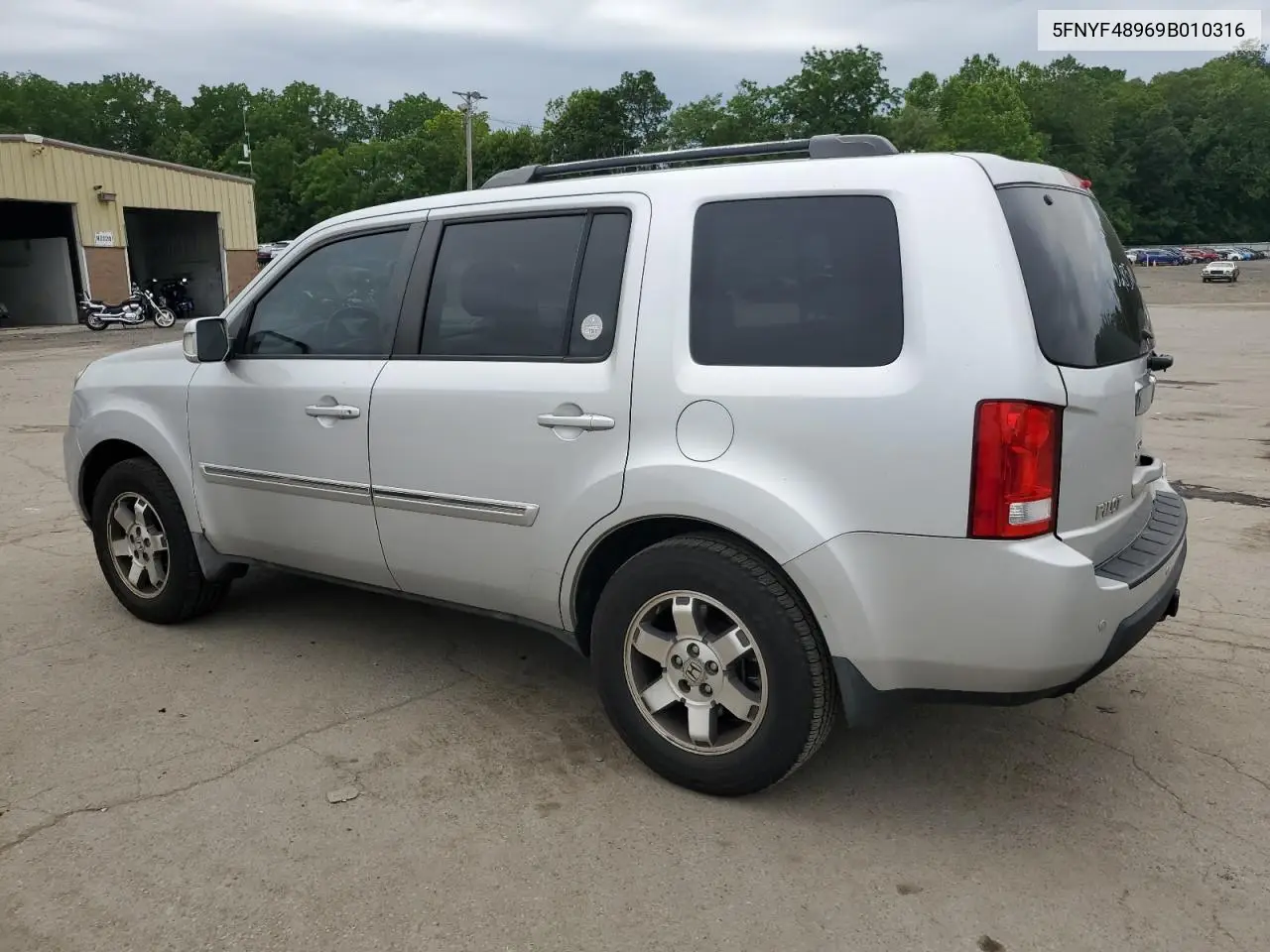 2009 Honda Pilot Touring VIN: 5FNYF48969B010316 Lot: 62401625