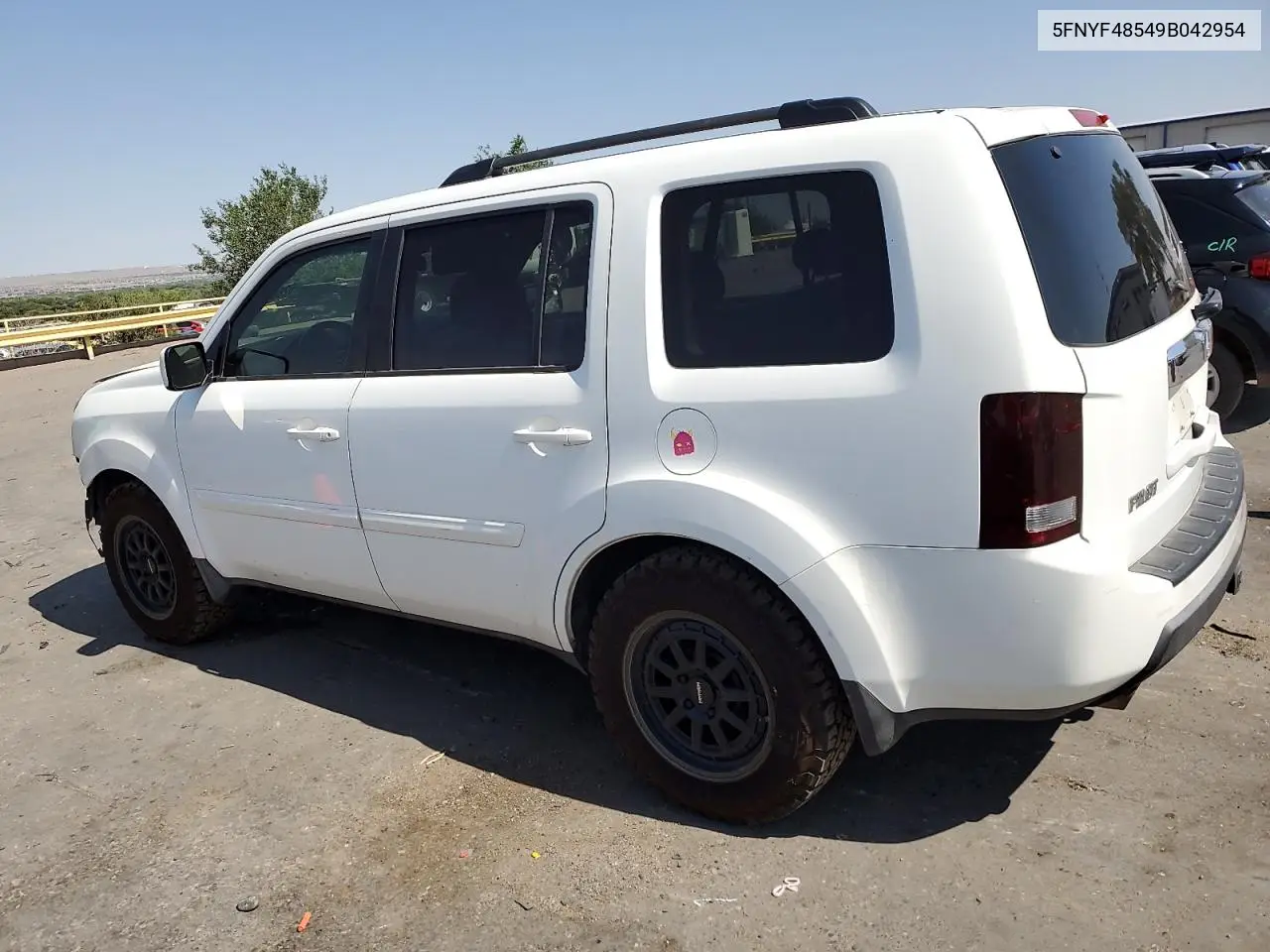 2009 Honda Pilot Exl VIN: 5FNYF48549B042954 Lot: 62682385