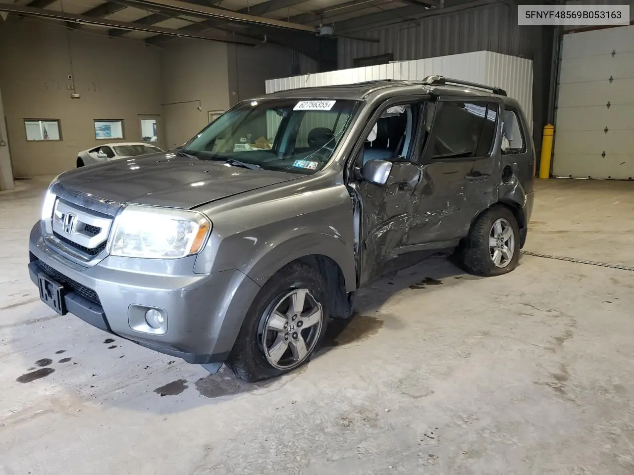 2009 Honda Pilot Exl VIN: 5FNYF48569B053163 Lot: 62756355