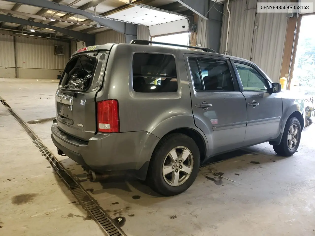 2009 Honda Pilot Exl VIN: 5FNYF48569B053163 Lot: 62756355