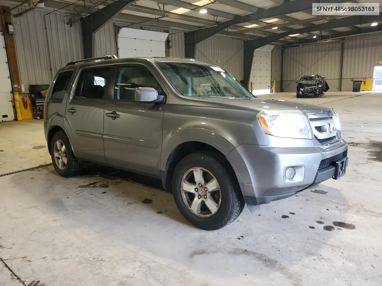 2009 Honda Pilot Exl VIN: 5FNYF48569B053163 Lot: 62756355