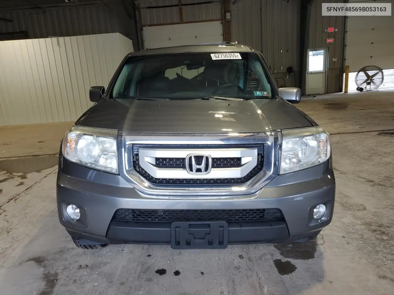 2009 Honda Pilot Exl VIN: 5FNYF48569B053163 Lot: 62756355