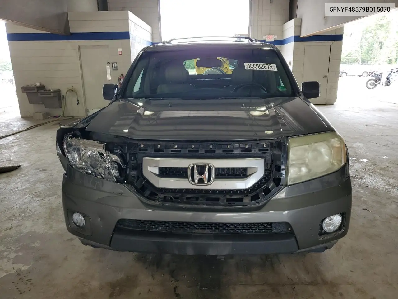 2009 Honda Pilot Exl VIN: 5FNYF48579B015070 Lot: 63392675