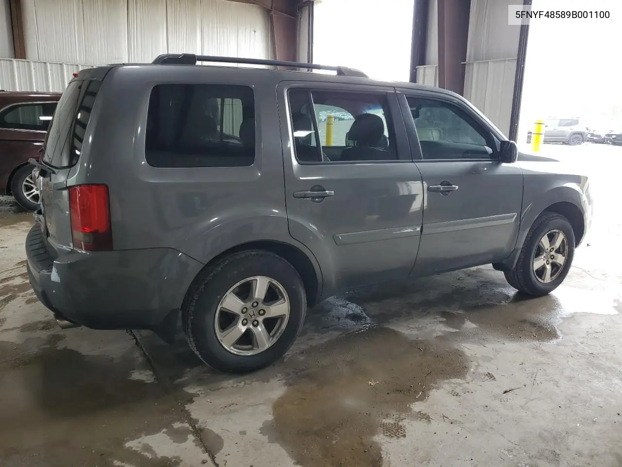 2009 Honda Pilot Exl VIN: 5FNYF48589B001100 Lot: 65394665