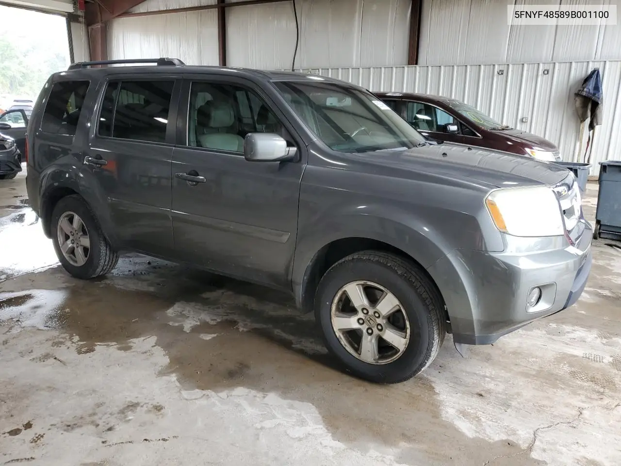 2009 Honda Pilot Exl VIN: 5FNYF48589B001100 Lot: 65394665