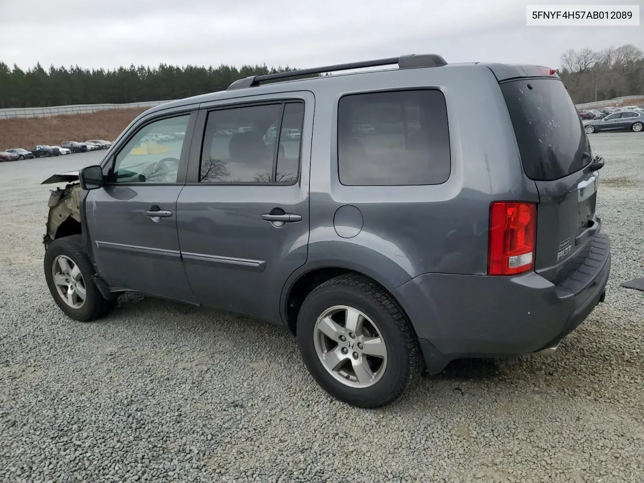 2010 Honda Pilot Exl VIN: 5FNYF4H57AB012089 Lot: 44413875