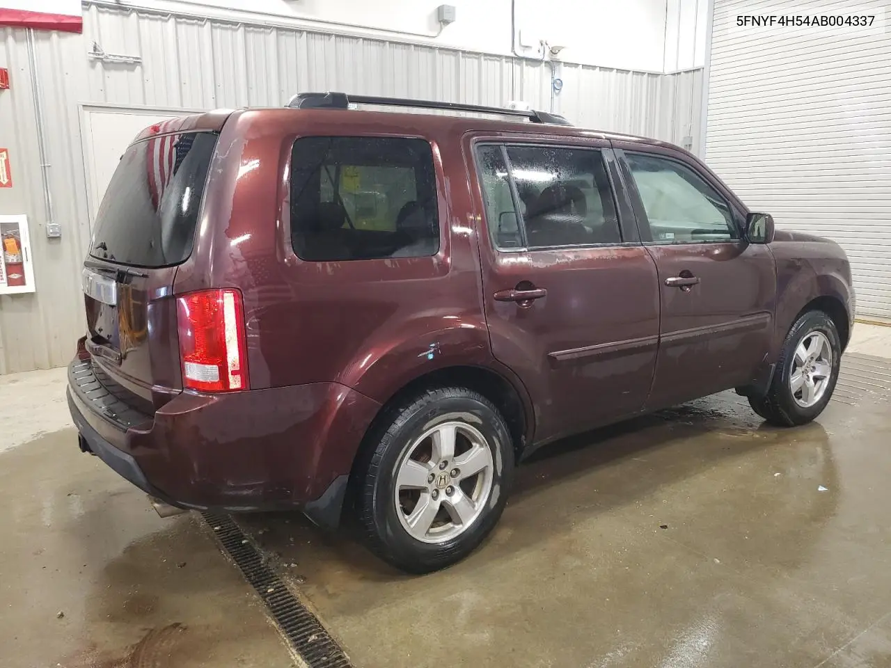 2010 Honda Pilot Exl VIN: 5FNYF4H54AB004337 Lot: 62686335