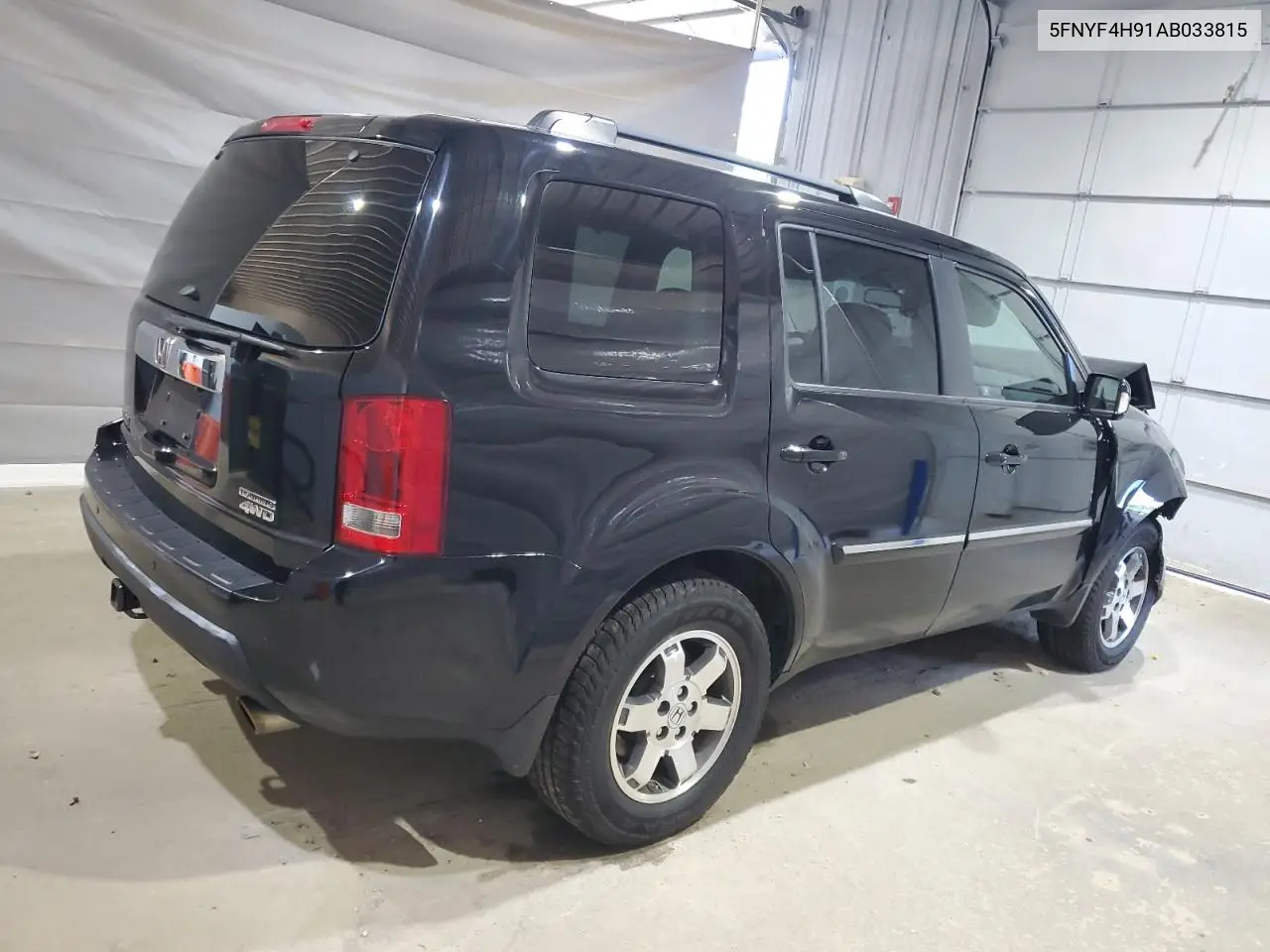 2010 Honda Pilot Touring VIN: 5FNYF4H91AB033815 Lot: 65589255