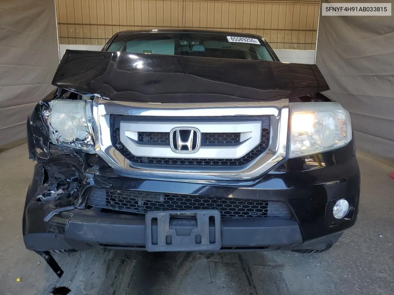 2010 Honda Pilot Touring VIN: 5FNYF4H91AB033815 Lot: 65589255