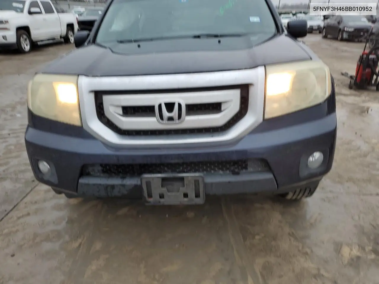 2011 Honda Pilot Ex VIN: 5FNYF3H46BB010952 Lot: 44053905