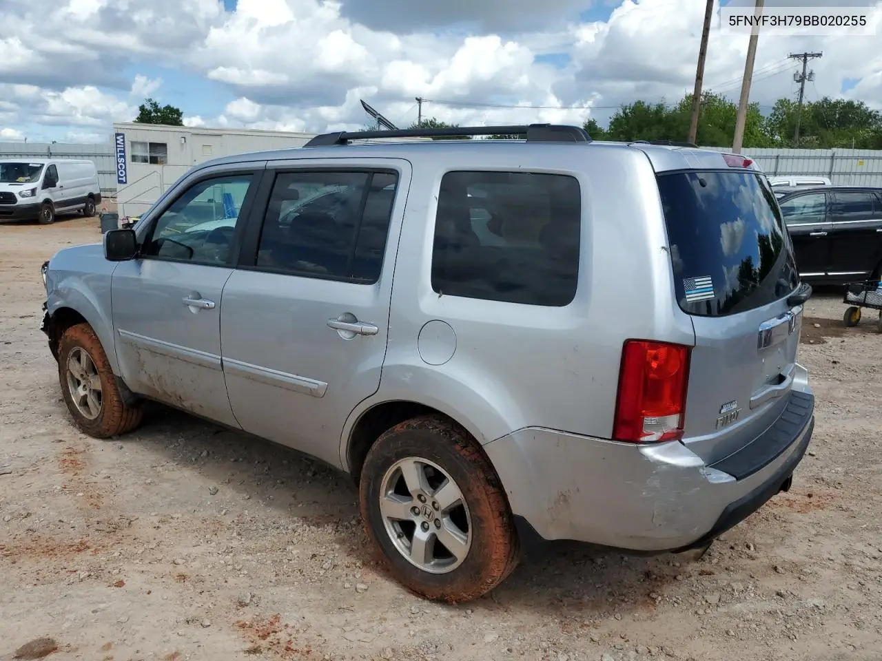 5fnyf3h79bb020255 5FNYF3H79BB020255 2011 Honda Pilot Exln
