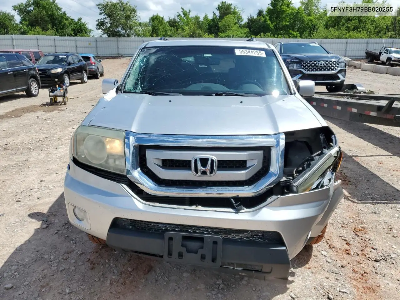 5fnyf3h79bb020255 5FNYF3H79BB020255 2011 Honda Pilot Exln