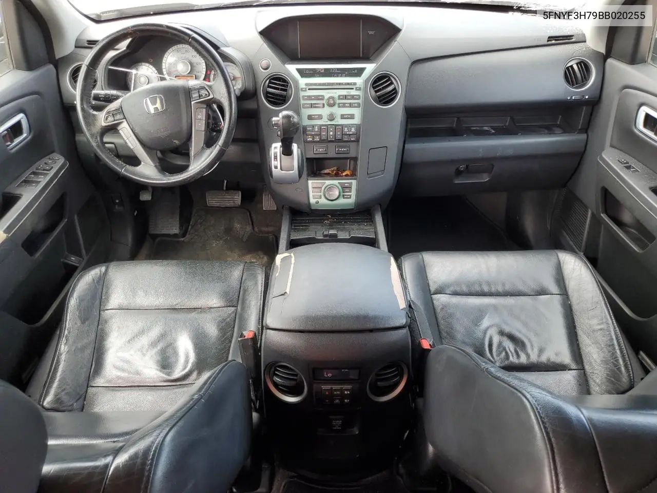 5fnyf3h79bb020255 5FNYF3H79BB020255 2011 Honda Pilot Exln