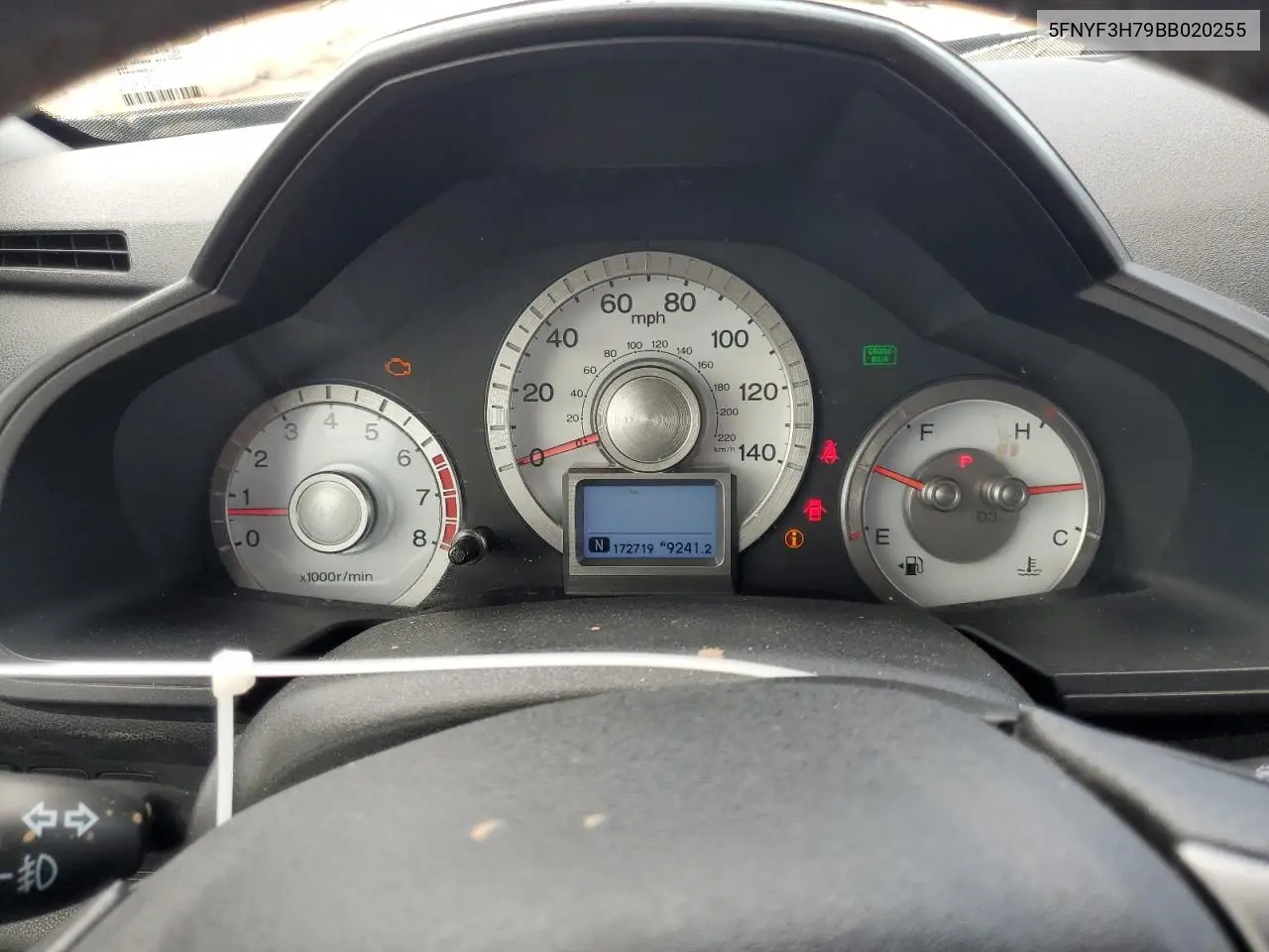 5fnyf3h79bb020255 5FNYF3H79BB020255 2011 Honda Pilot Exln