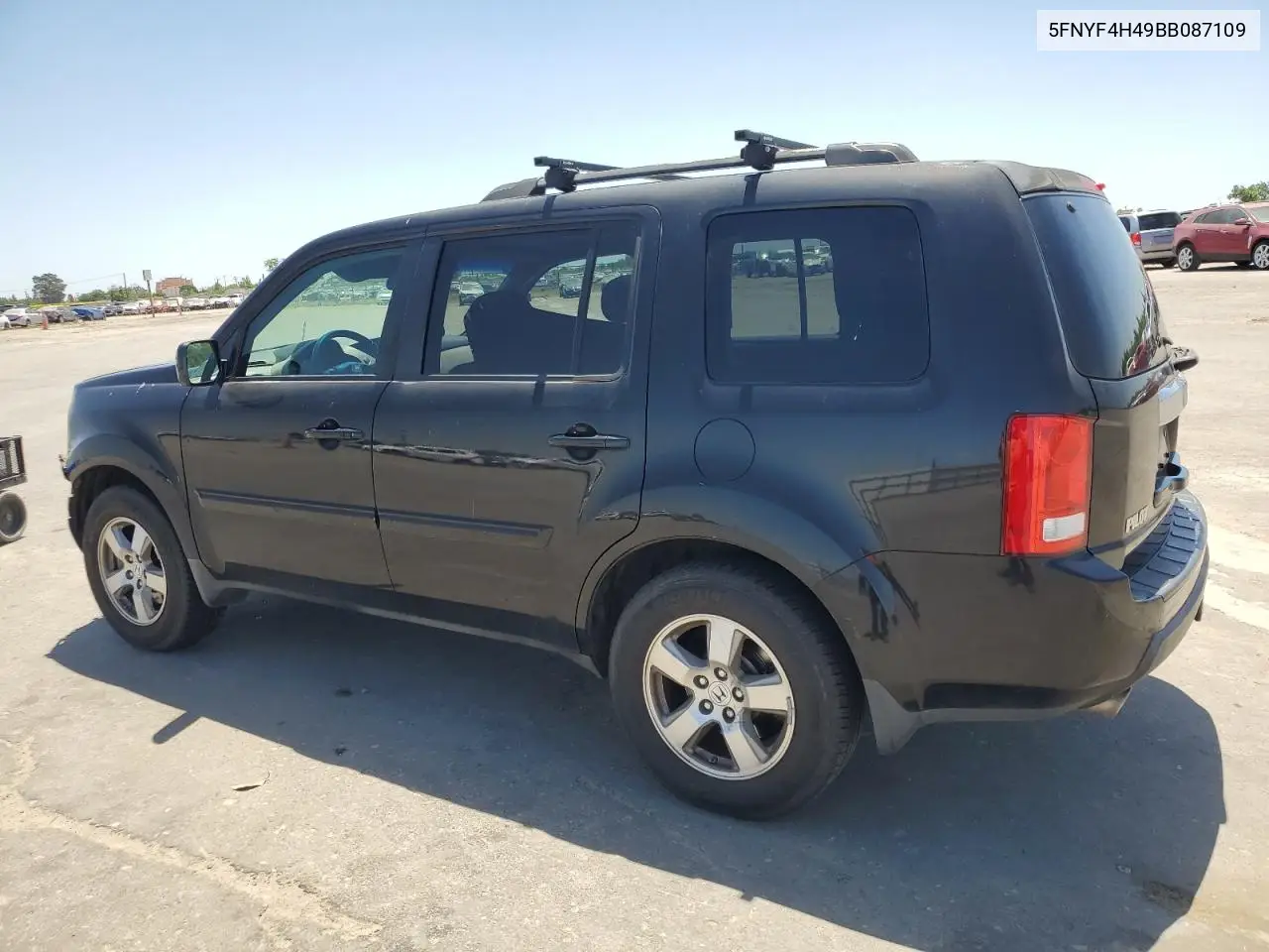 2011 Honda Pilot Ex VIN: 5FNYF4H49BB087109 Lot: 56425065