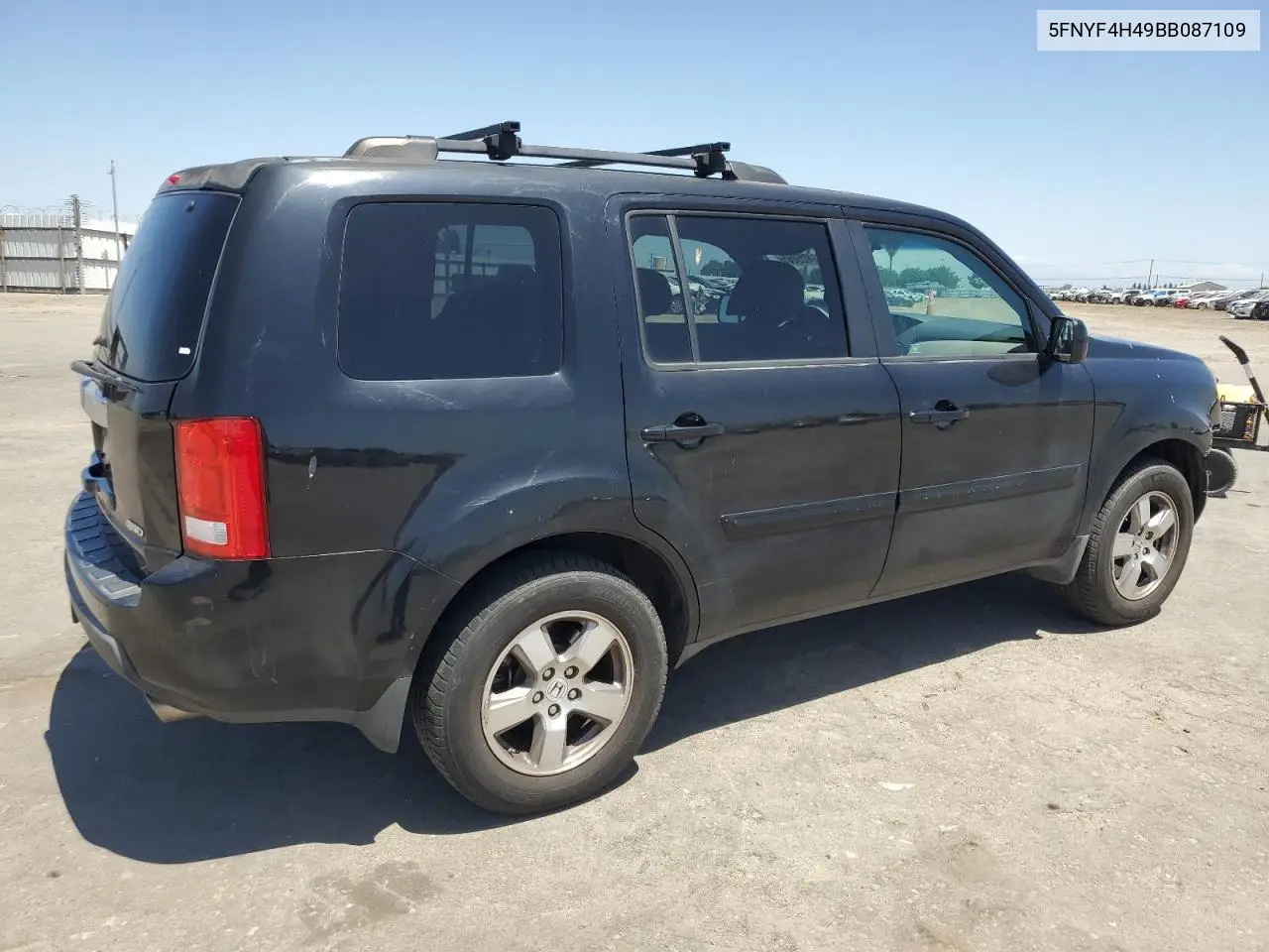 2011 Honda Pilot Ex VIN: 5FNYF4H49BB087109 Lot: 56425065