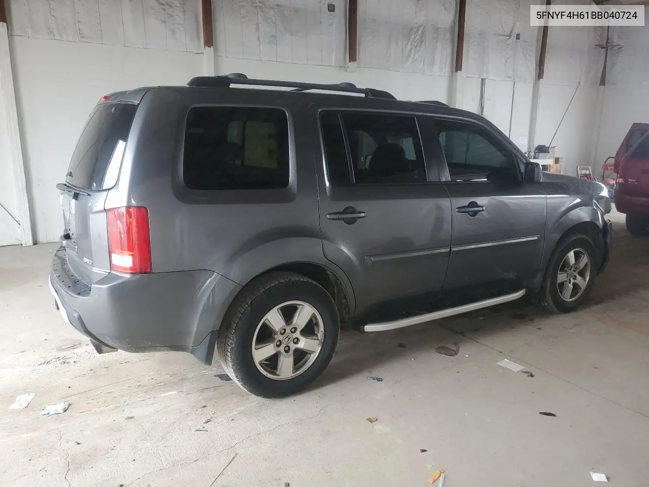 2011 Honda Pilot Exl VIN: 5FNYF4H61BB040724 Lot: 56533085