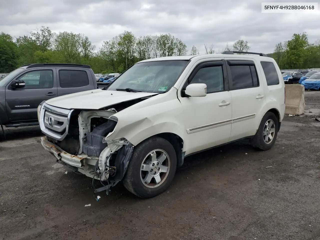 5fnyf4h92bb046168 5FNYF4H92BB046168 2011 Honda Pilot Touring