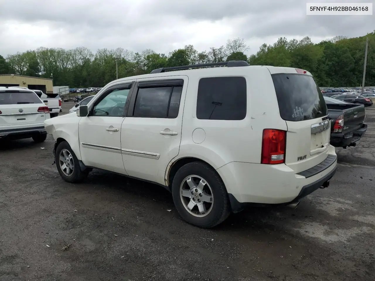 5fnyf4h92bb046168 5FNYF4H92BB046168 2011 Honda Pilot Touring