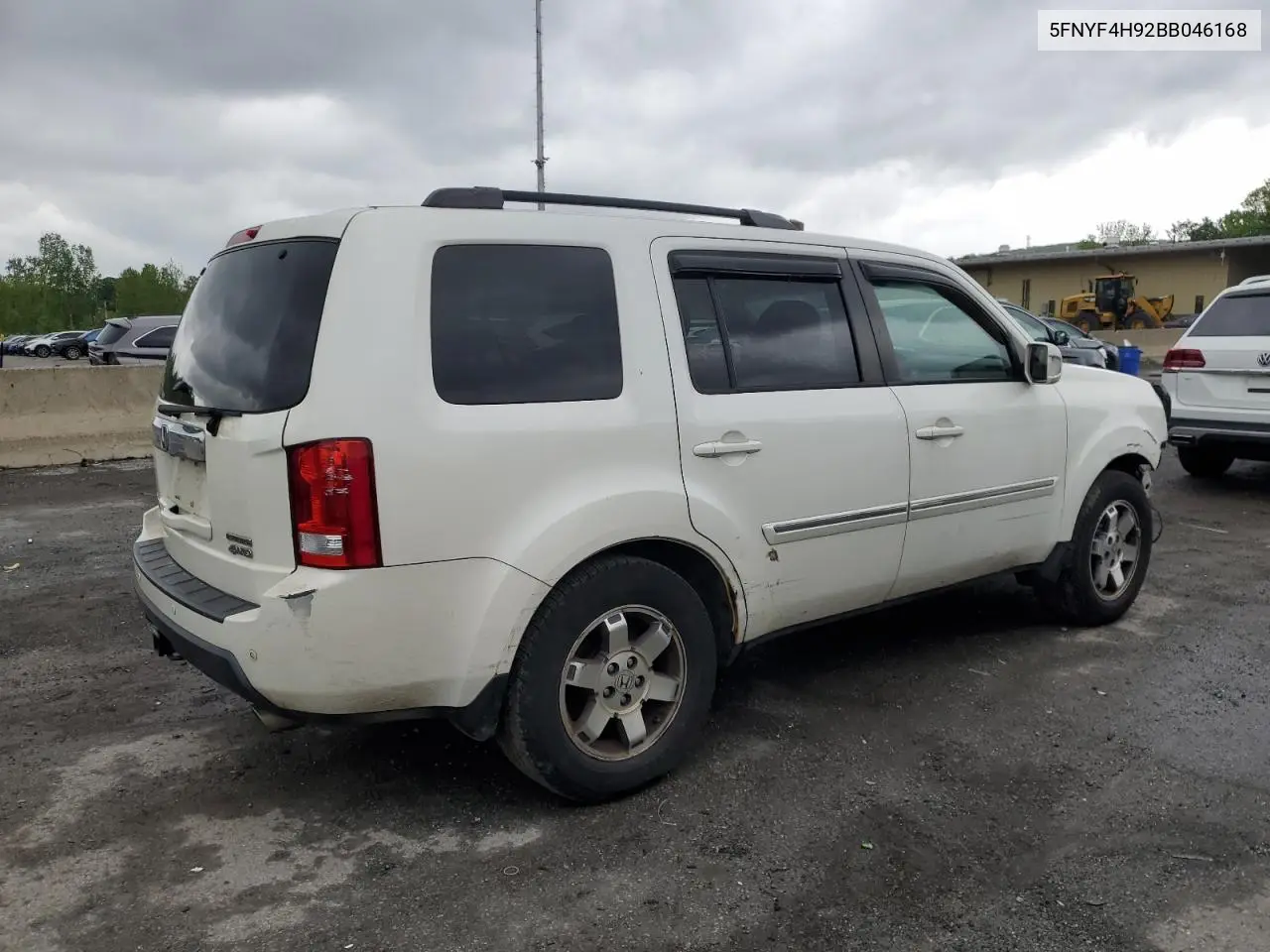5fnyf4h92bb046168 5FNYF4H92BB046168 2011 Honda Pilot Touring
