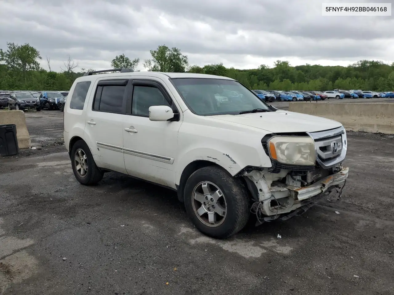 5fnyf4h92bb046168 5FNYF4H92BB046168 2011 Honda Pilot Touring