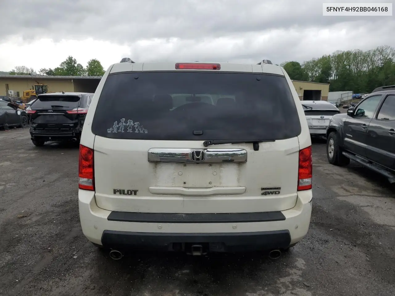 5fnyf4h92bb046168 5FNYF4H92BB046168 2011 Honda Pilot Touring