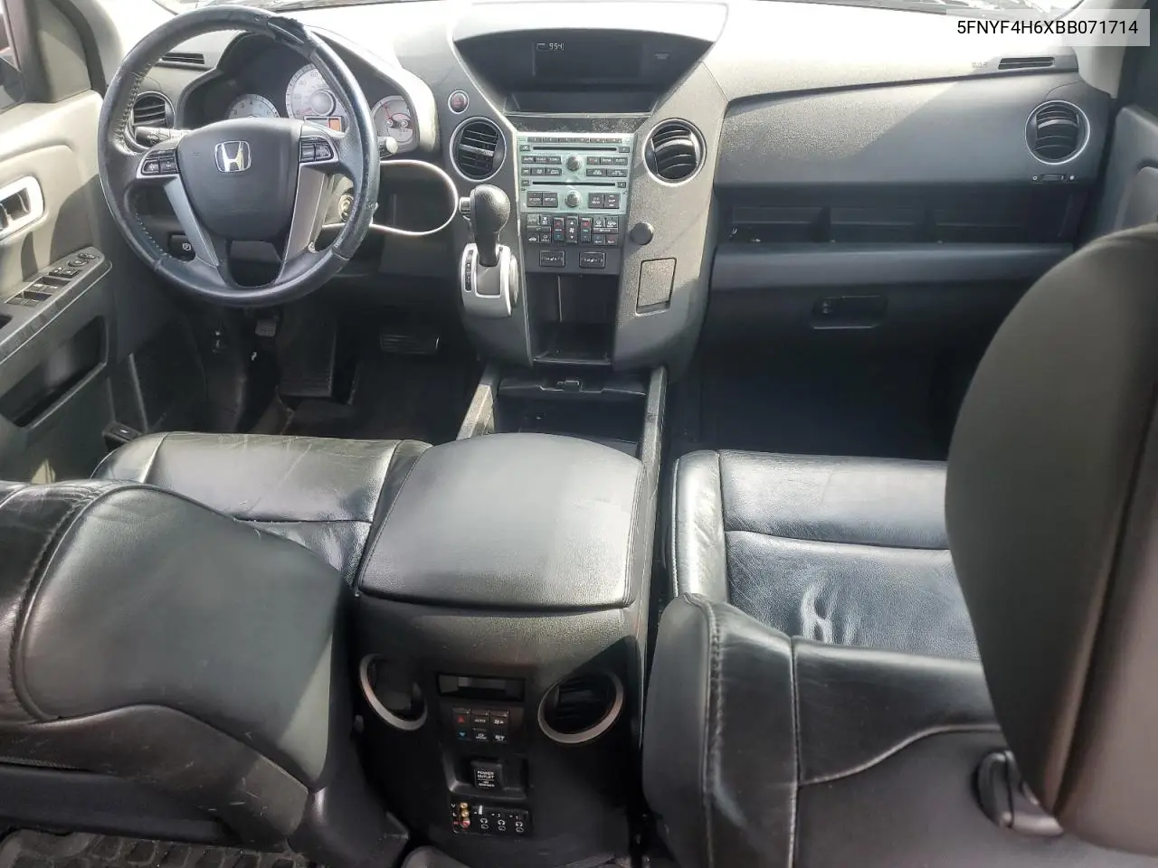 2011 Honda Pilot Exl VIN: 5FNYF4H6XBB071714 Lot: 59810875