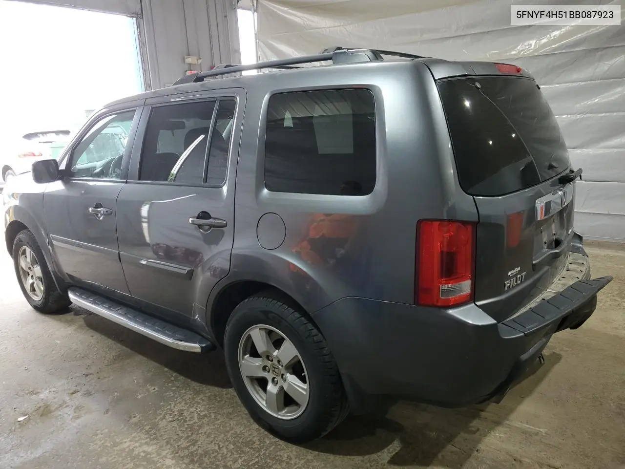2011 Honda Pilot Exl VIN: 5FNYF4H51BB087923 Lot: 62879325