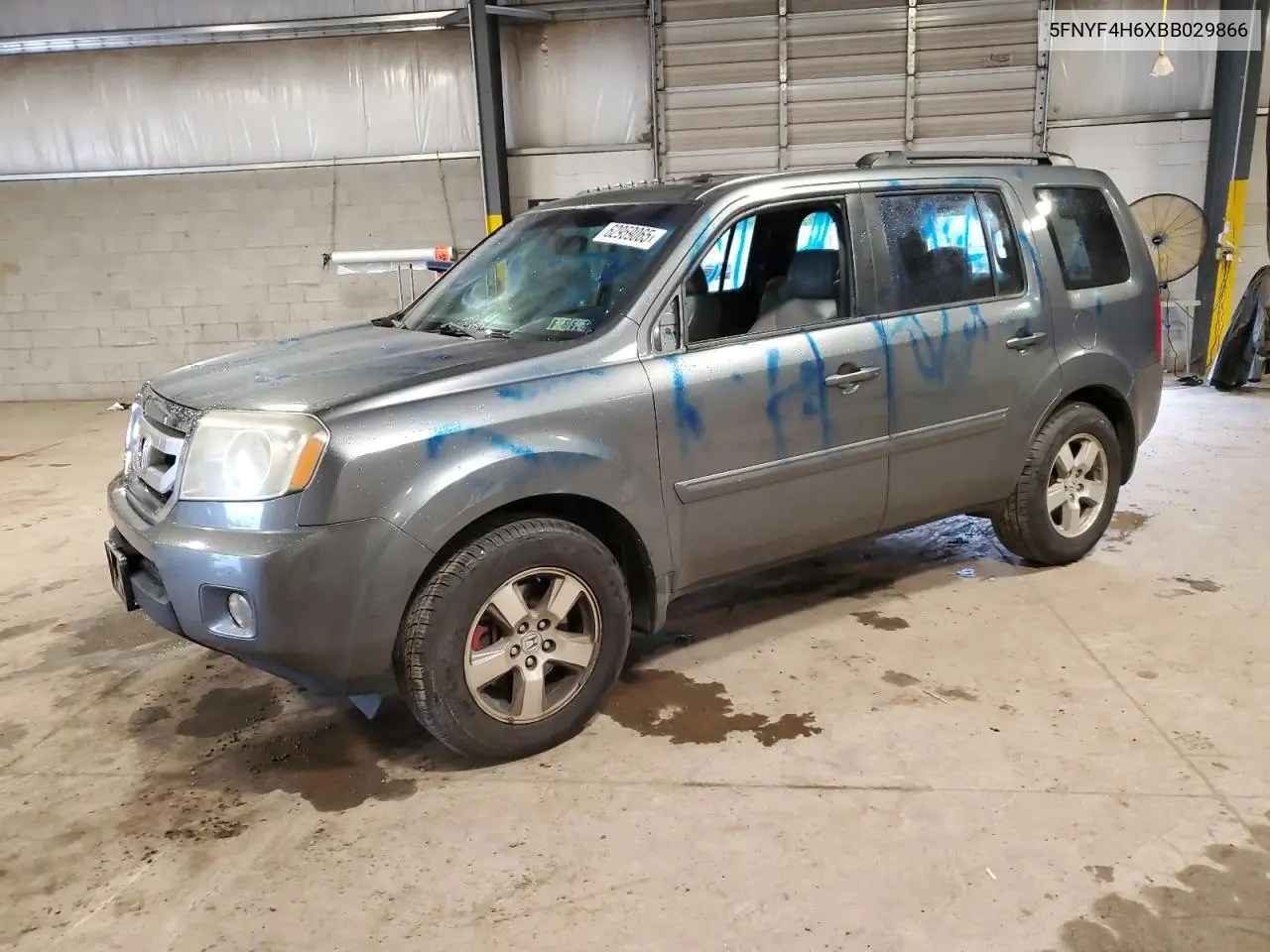 2011 Honda Pilot Exl VIN: 5FNYF4H6XBB029866 Lot: 62959065