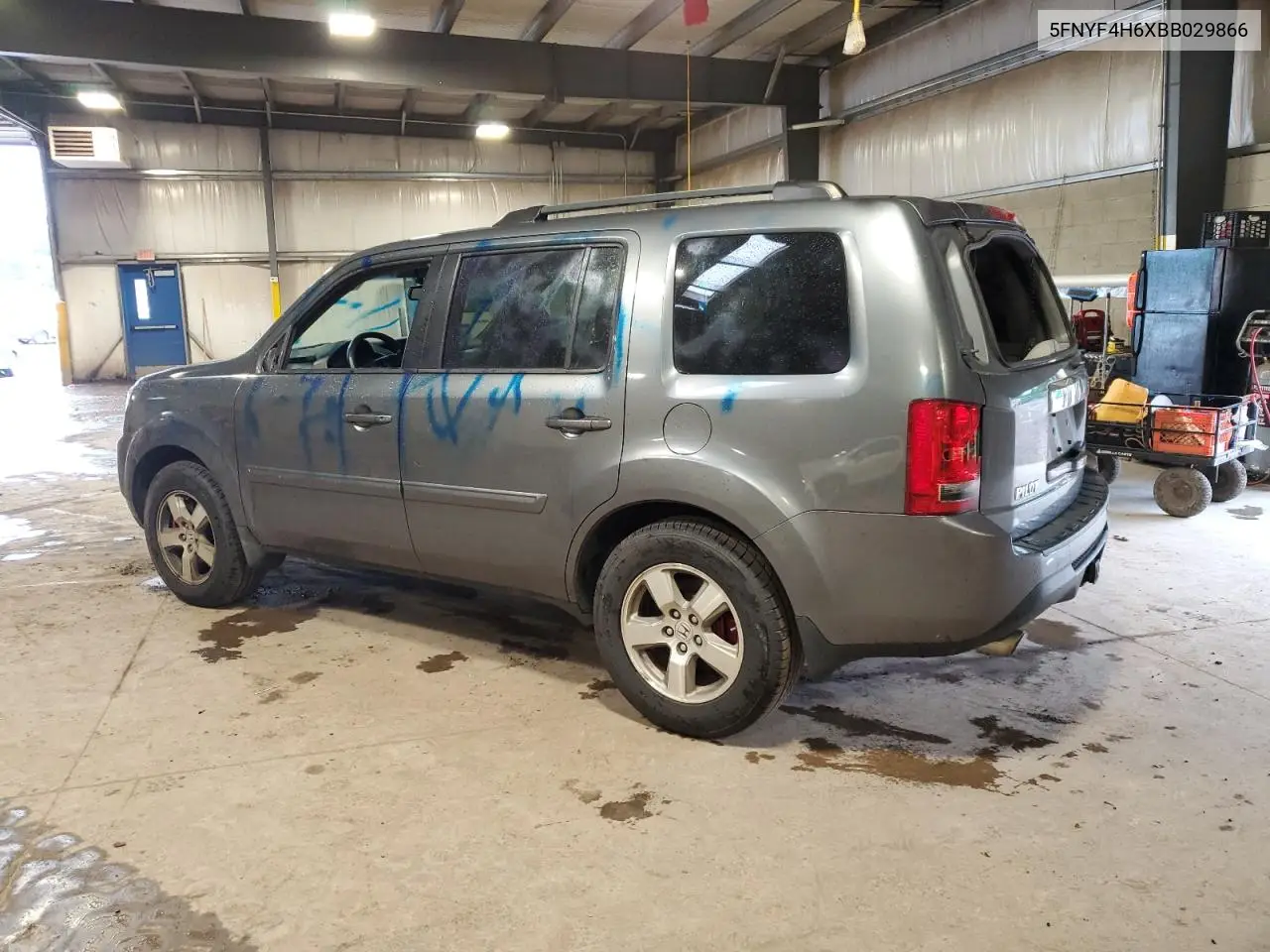 2011 Honda Pilot Exl VIN: 5FNYF4H6XBB029866 Lot: 62959065