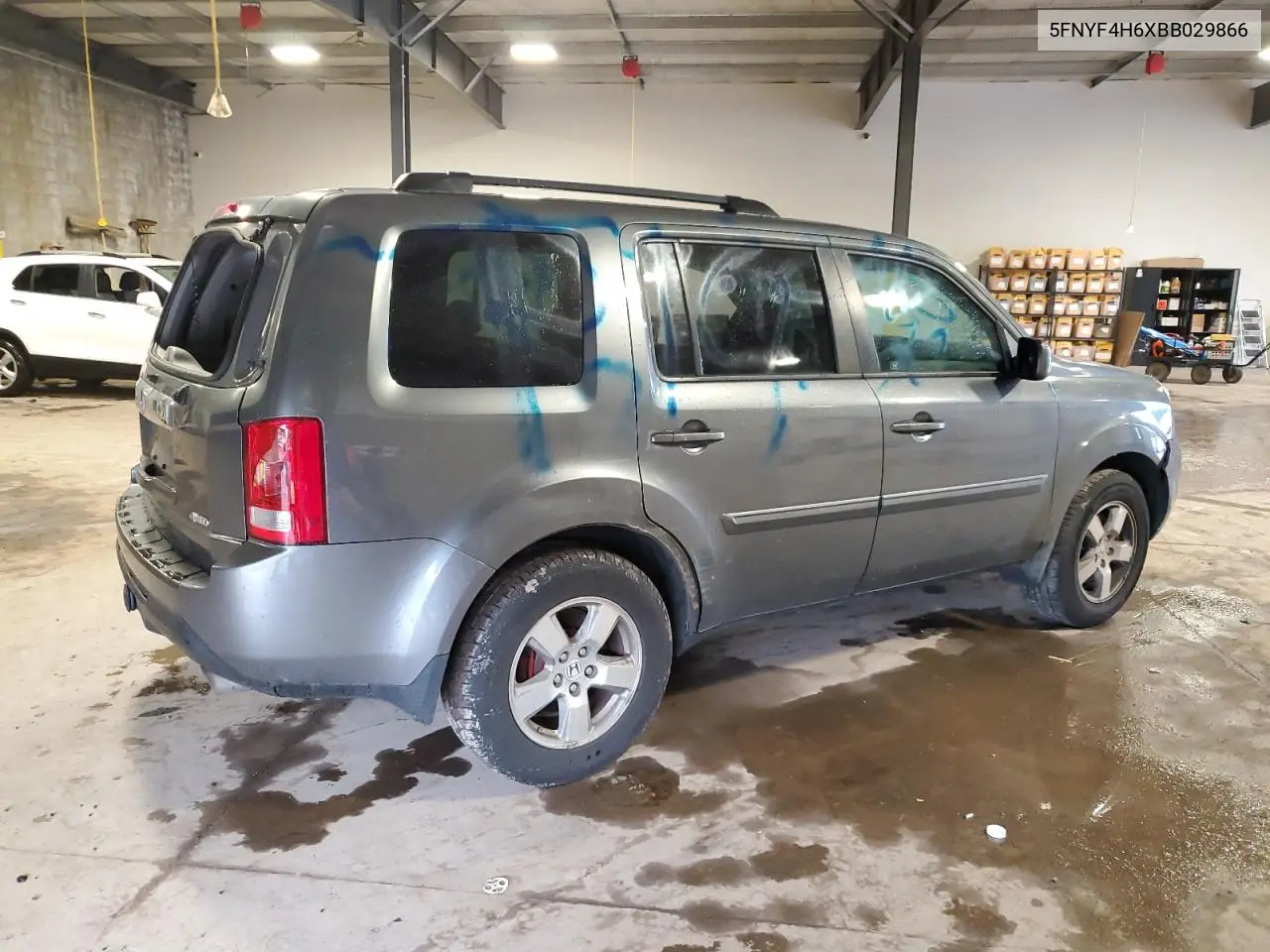 2011 Honda Pilot Exl VIN: 5FNYF4H6XBB029866 Lot: 62959065