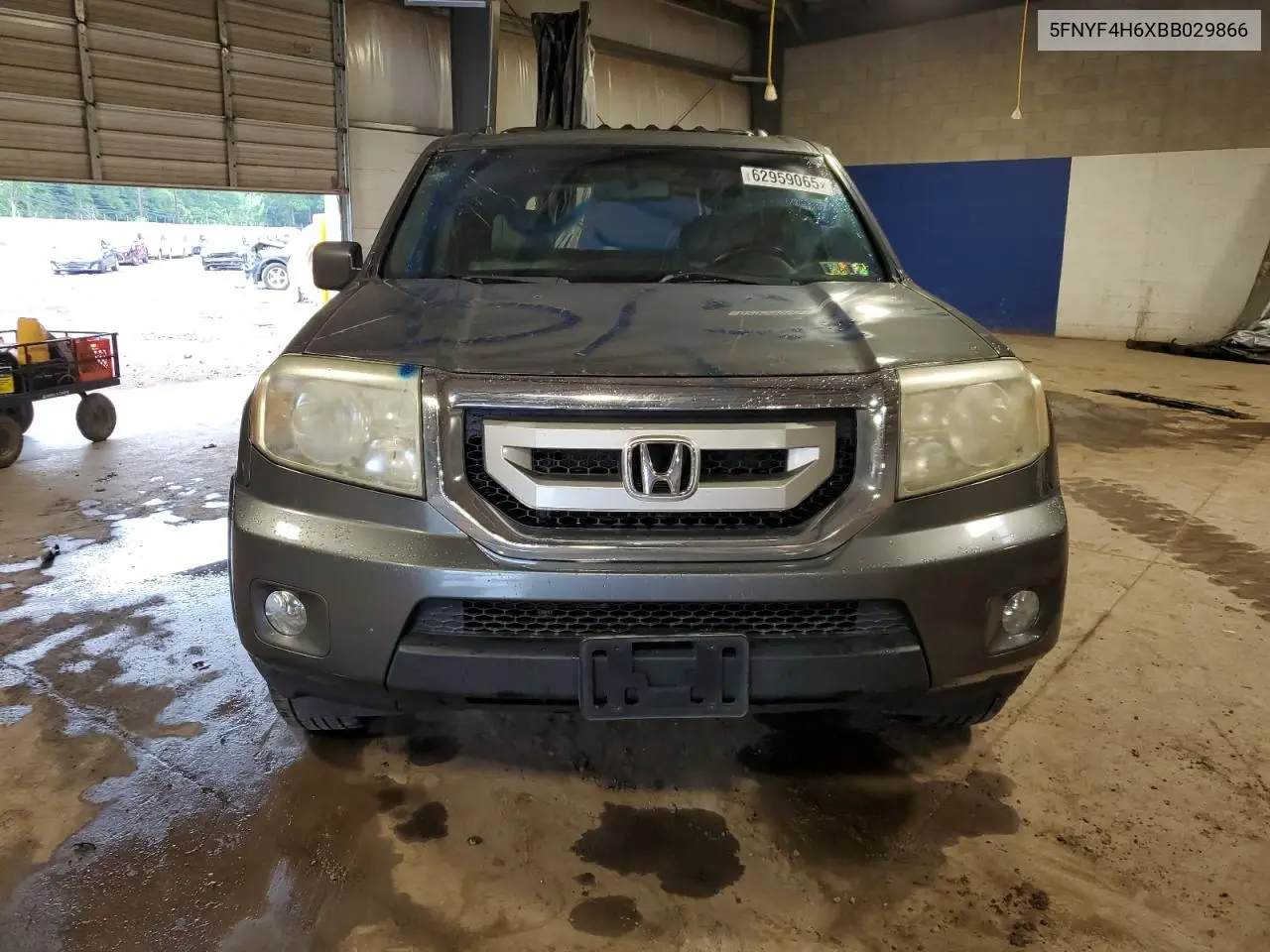 2011 Honda Pilot Exl VIN: 5FNYF4H6XBB029866 Lot: 62959065
