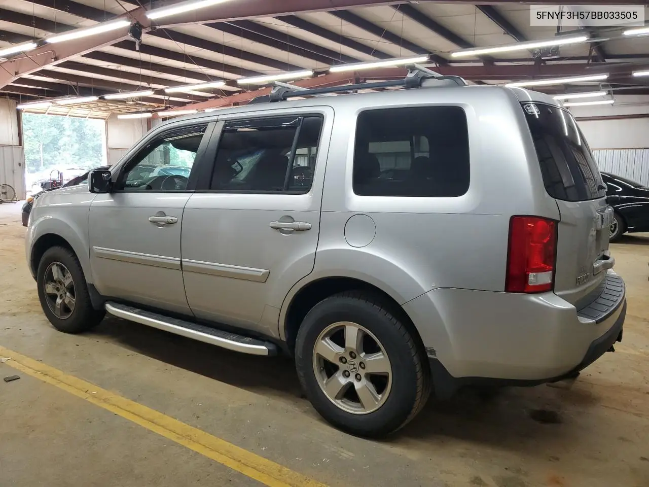 2011 Honda Pilot Exl VIN: 5FNYF3H57BB033505 Lot: 63136275