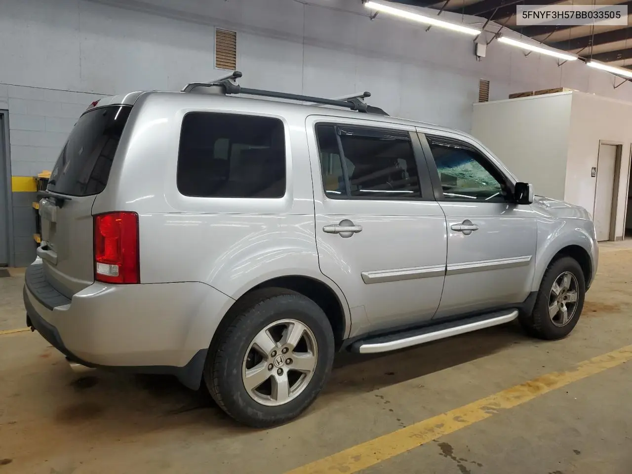 2011 Honda Pilot Exl VIN: 5FNYF3H57BB033505 Lot: 63136275