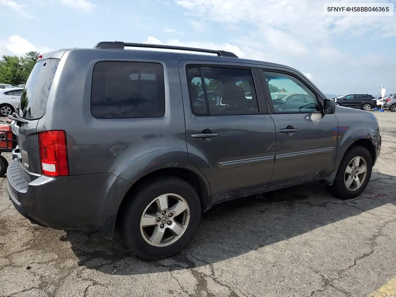2011 Honda Pilot Exl VIN: 5FNYF4H58BB046365 Lot: 63145755