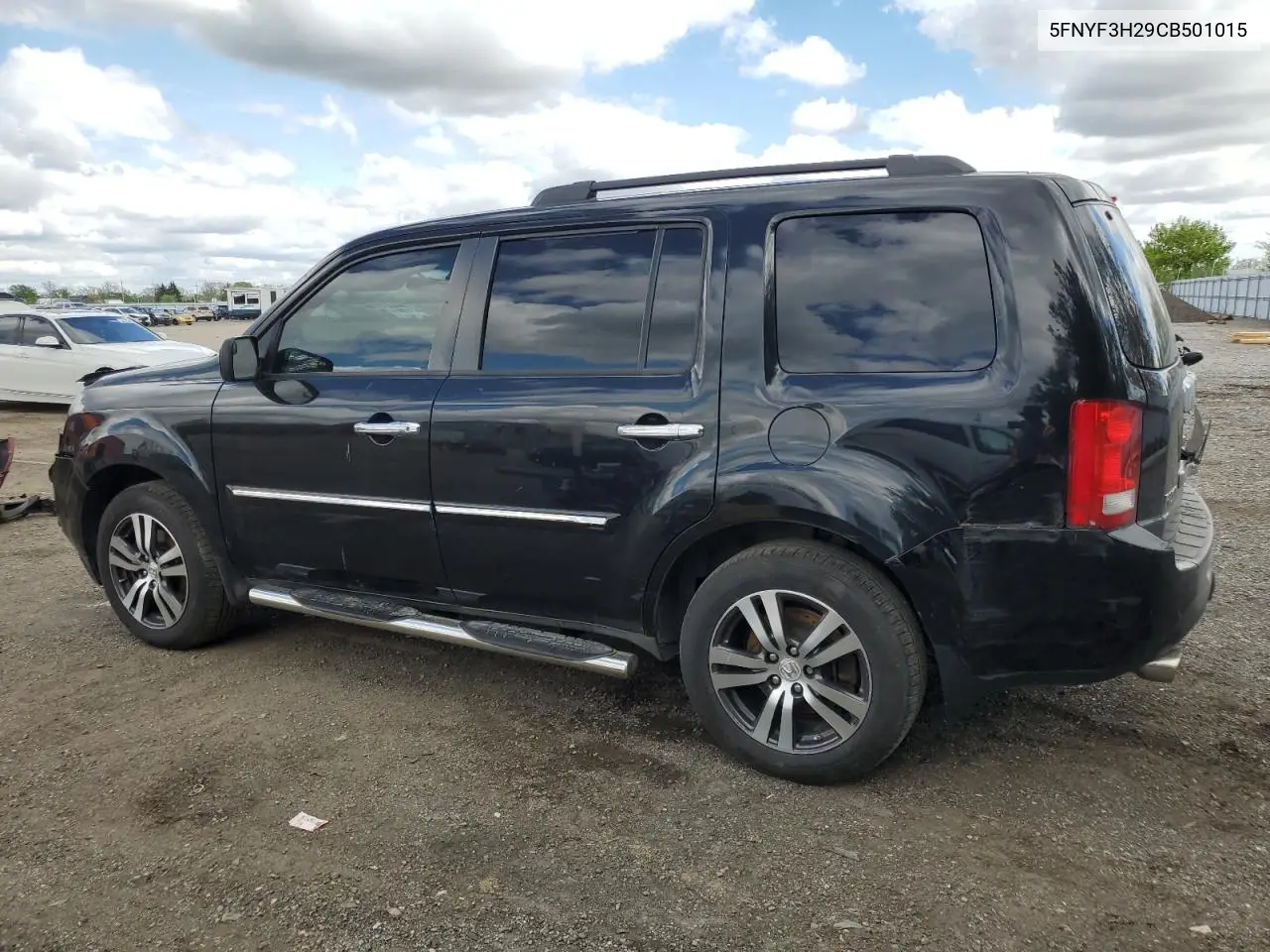 2012 Honda Pilot Lx VIN: 5FNYF3H29CB501015 Lot: 57069715