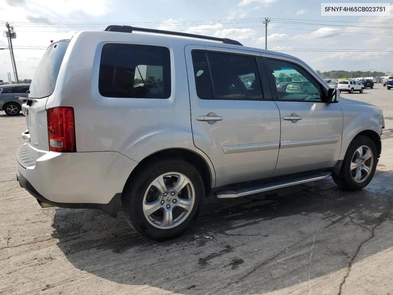 2012 Honda Pilot Exl VIN: 5FNYF4H65CB023751 Lot: 57258845
