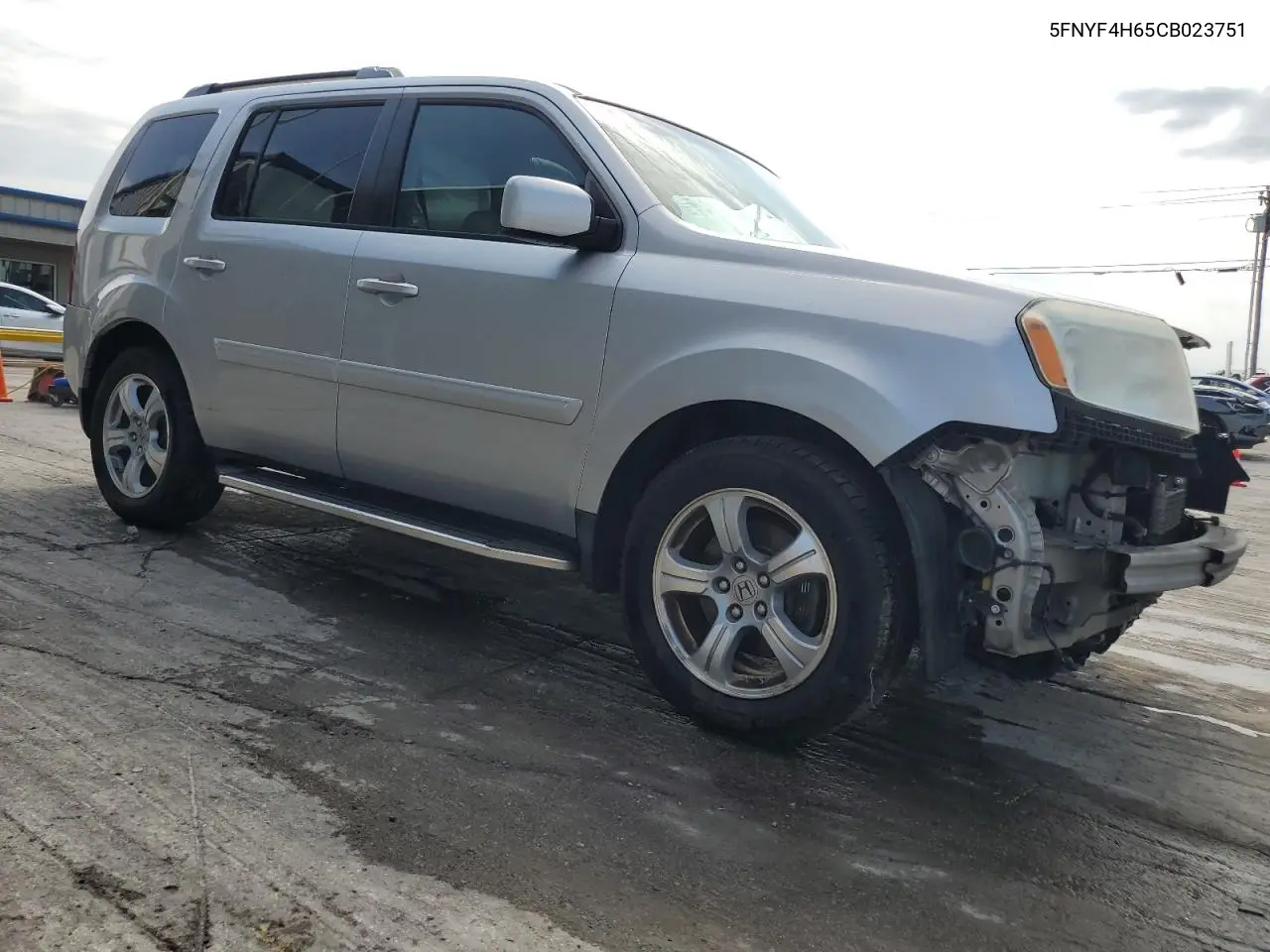 2012 Honda Pilot Exl VIN: 5FNYF4H65CB023751 Lot: 57258845