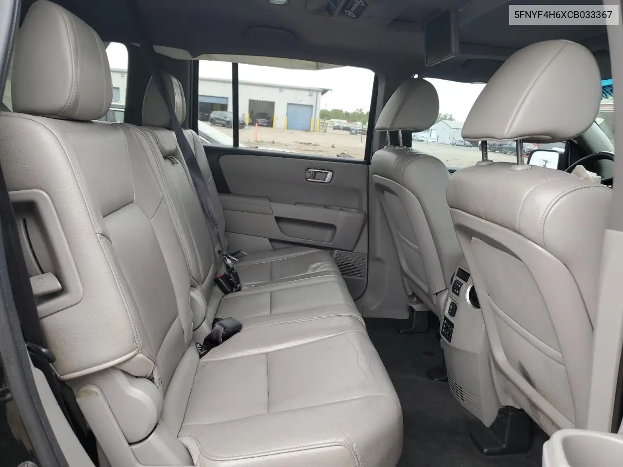 2012 Honda Pilot Exl VIN: 5FNYF4H6XCB033367 Lot: 58855765
