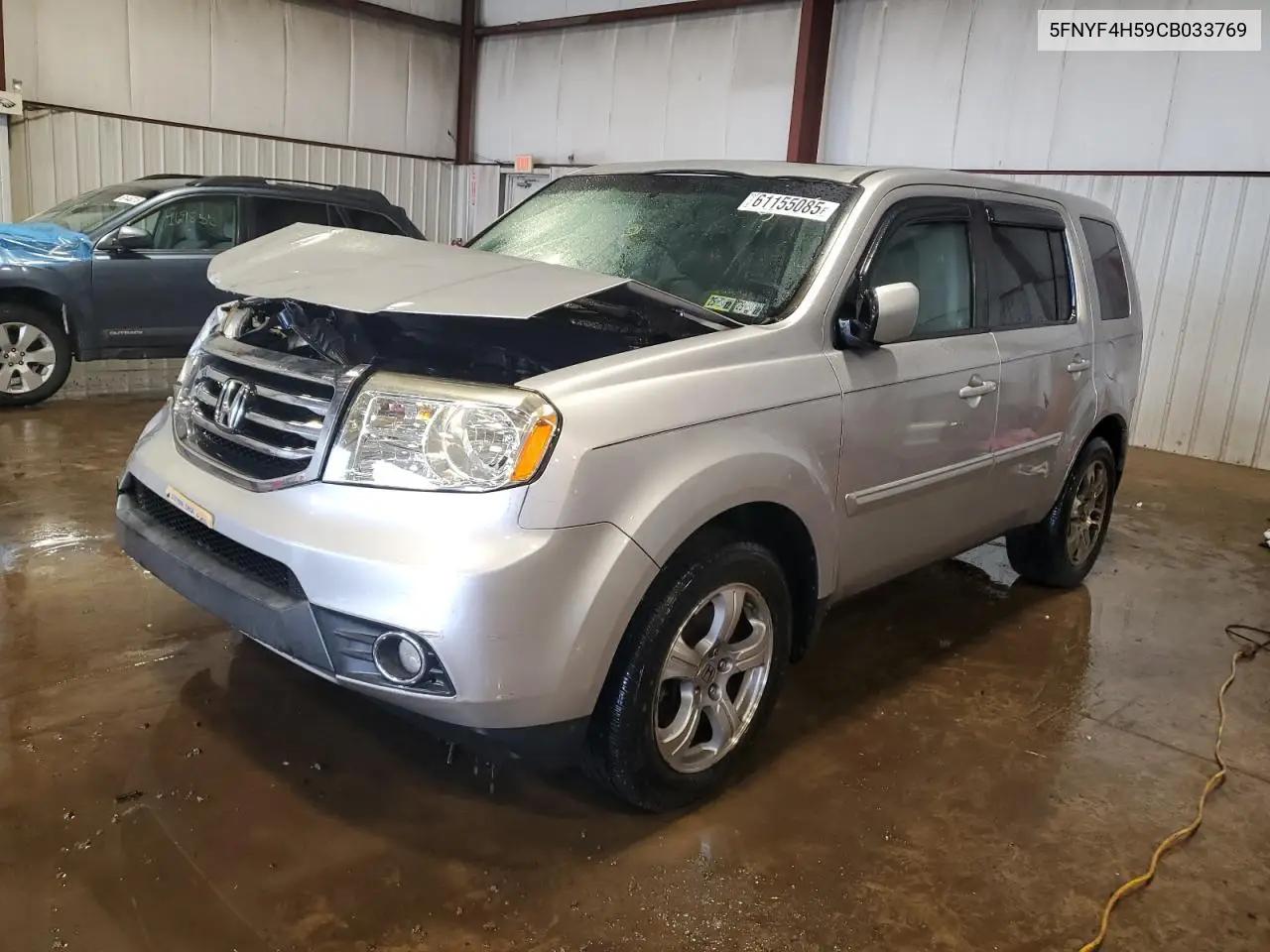 2012 Honda Pilot Exl VIN: 5FNYF4H59CB033769 Lot: 61155085