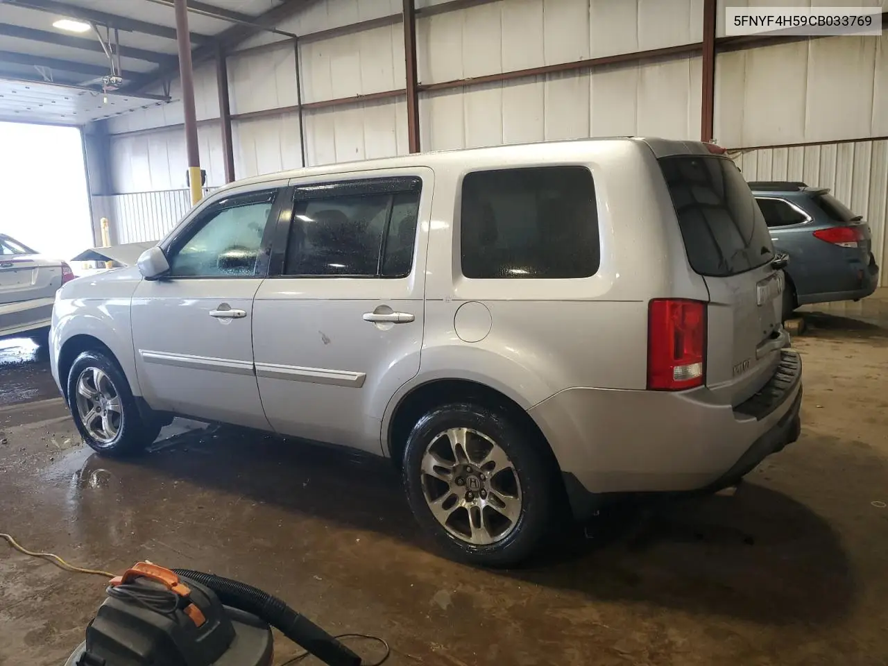 2012 Honda Pilot Exl VIN: 5FNYF4H59CB033769 Lot: 61155085