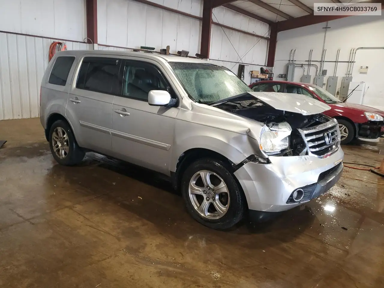 2012 Honda Pilot Exl VIN: 5FNYF4H59CB033769 Lot: 61155085
