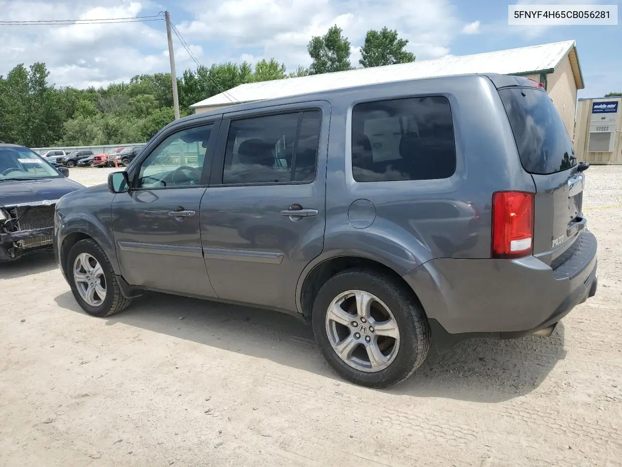 2012 Honda Pilot Exl VIN: 5FNYF4H65CB056281 Lot: 62208435