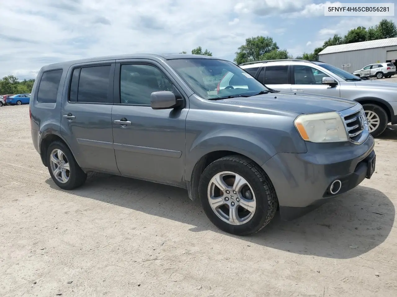 2012 Honda Pilot Exl VIN: 5FNYF4H65CB056281 Lot: 62208435