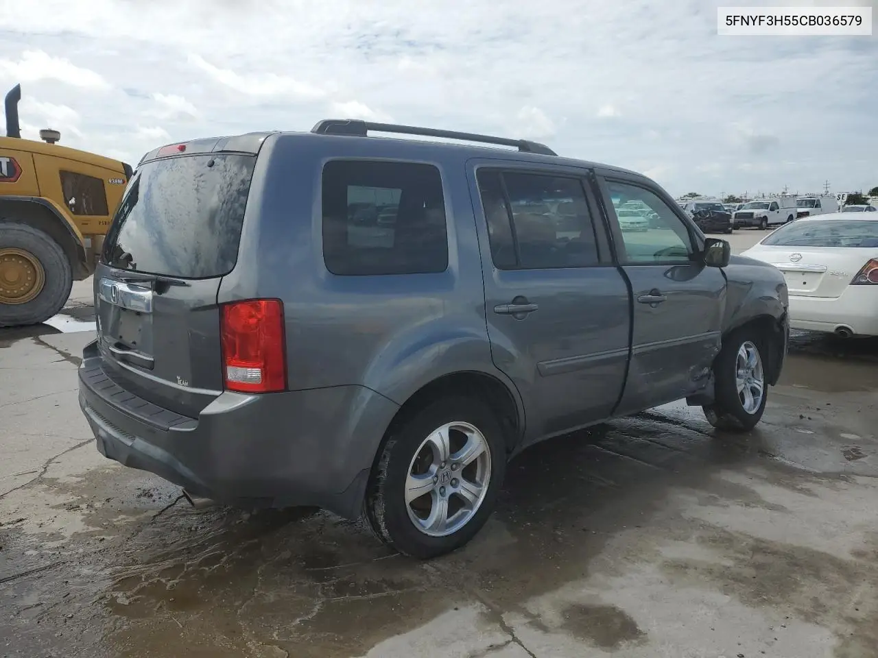 2012 Honda Pilot Exl VIN: 5FNYF3H55CB036579 Lot: 65189375