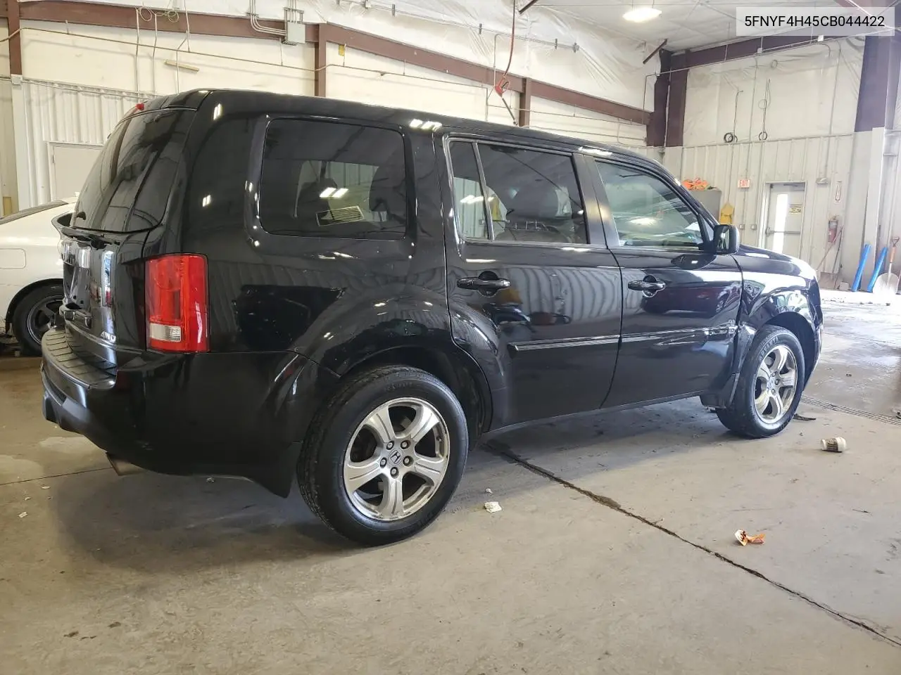 2012 Honda Pilot Ex VIN: 5FNYF4H45CB044422 Lot: 65318205