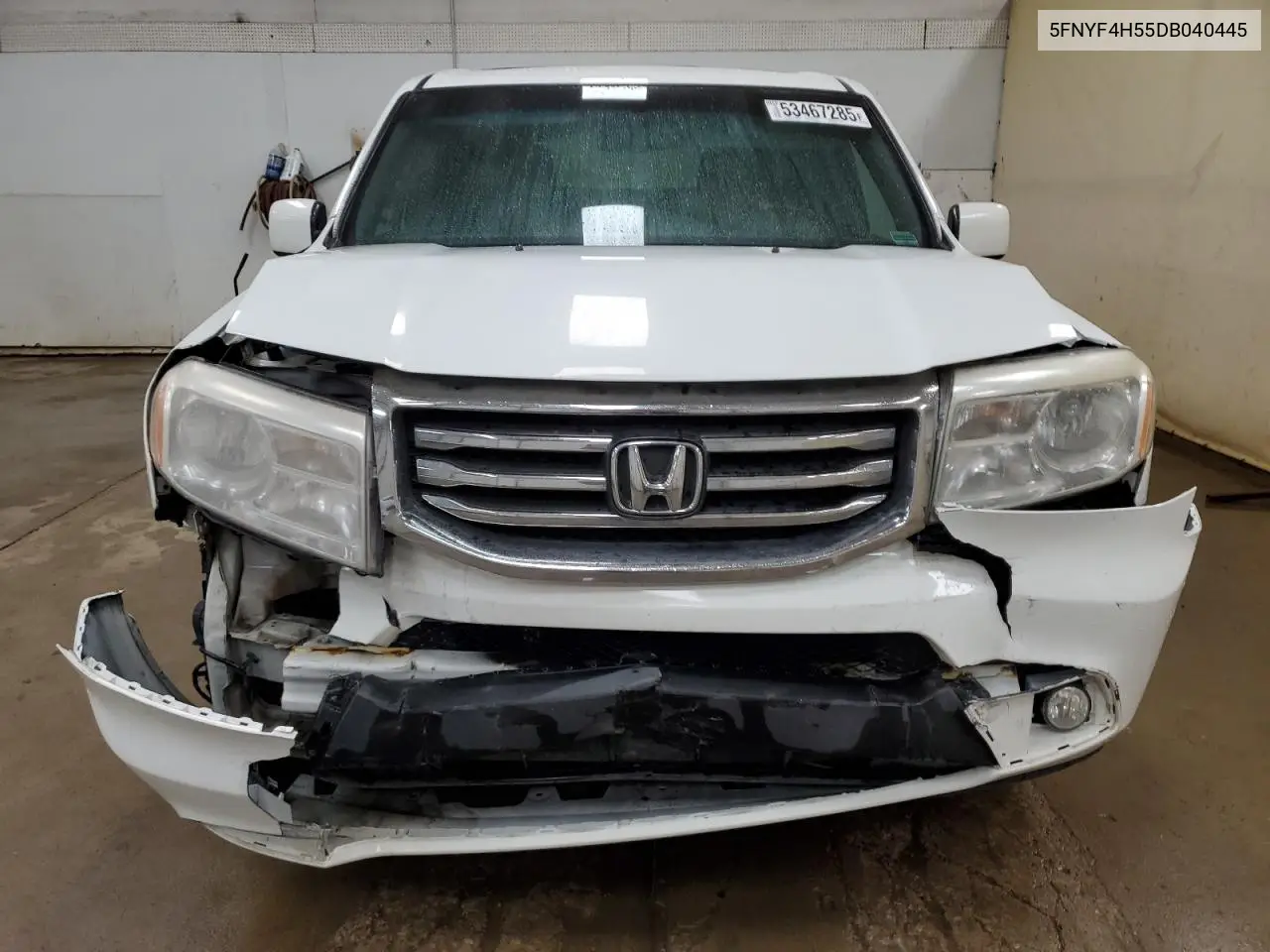 2013 Honda Pilot Exl VIN: 5FNYF4H55DB040445 Lot: 53467285