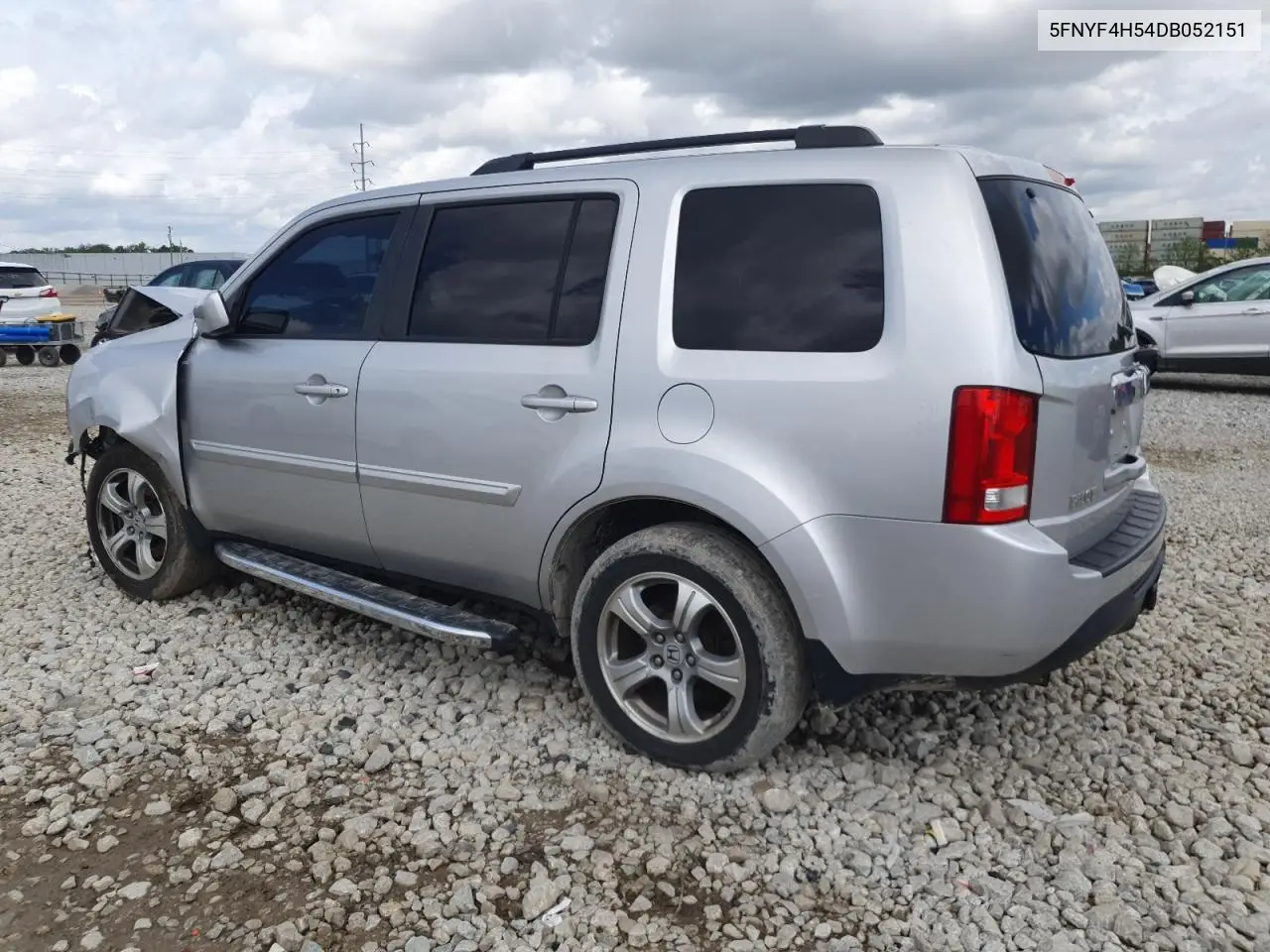 2013 Honda Pilot Exl VIN: 5FNYF4H54DB052151 Lot: 56034785